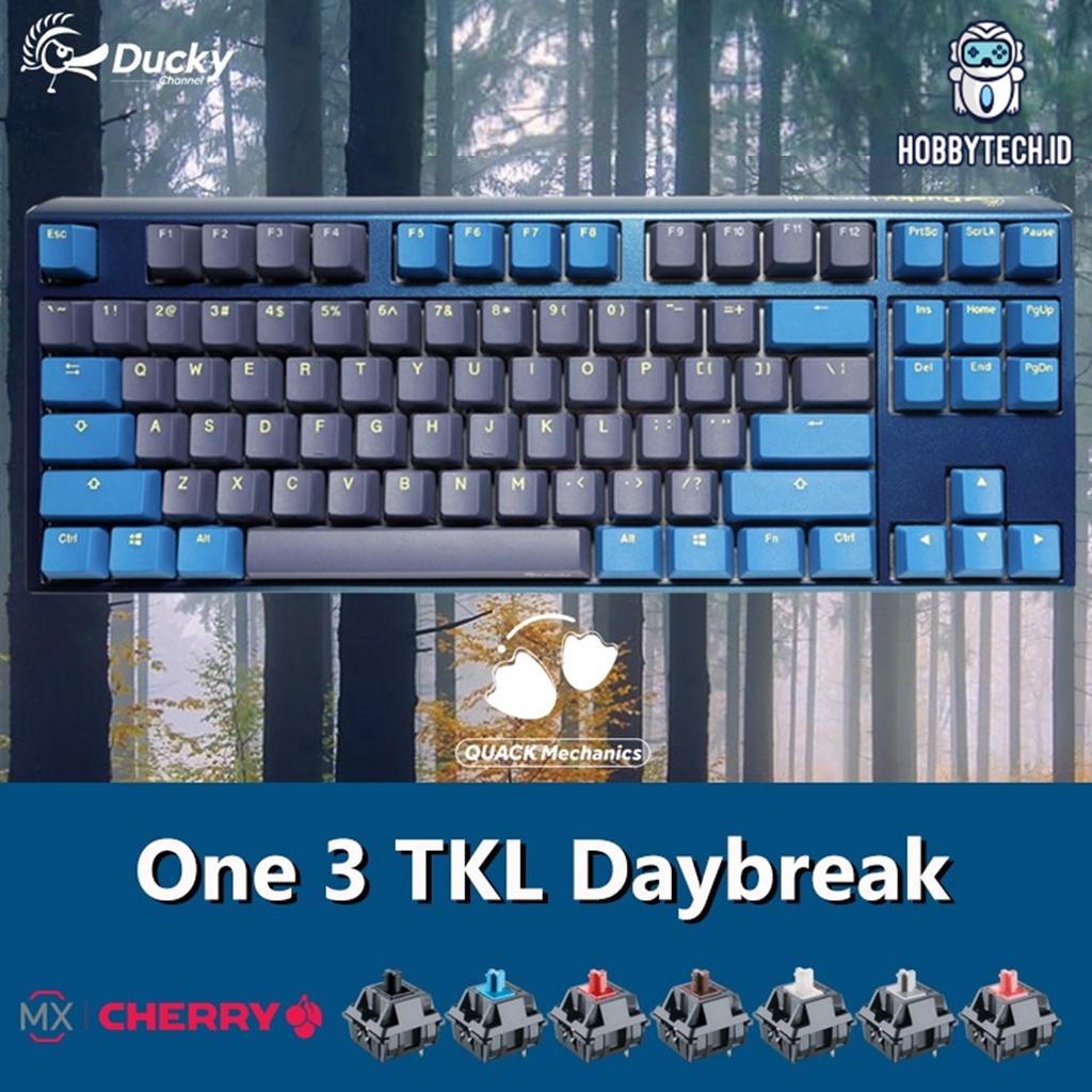 Jual Ducky One 3 TKL Daybreak Hotswap RGB Mechanical Gaming Keyboard ...