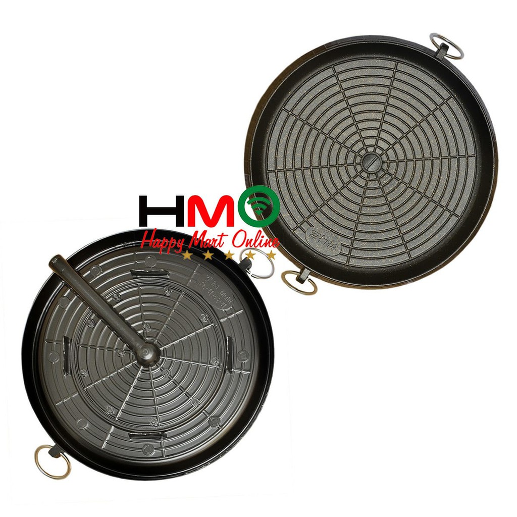 Jual Q2 Multi Round Grill Pan Teflon BBQ Pemanggang Panggangan Kompor ...