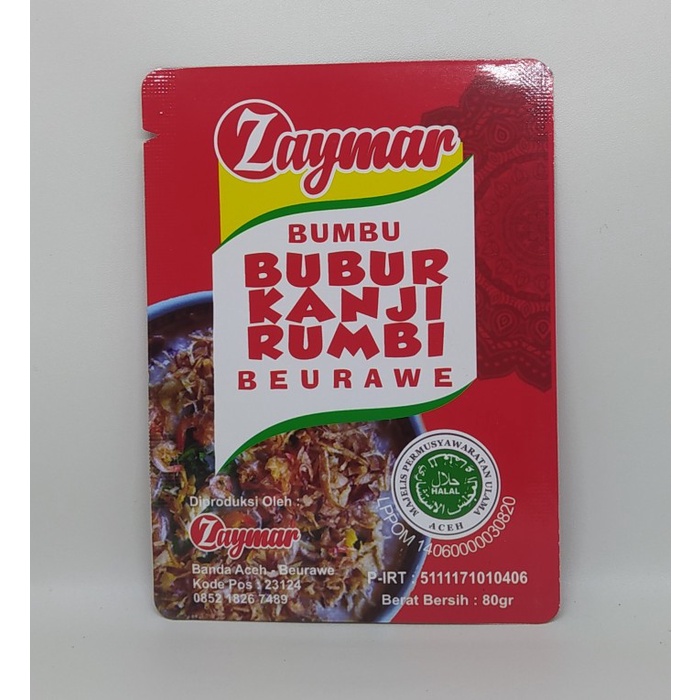 Jual Zaymar Bumbu Kanji Rumbi Khas Aceh | Shopee Indonesia