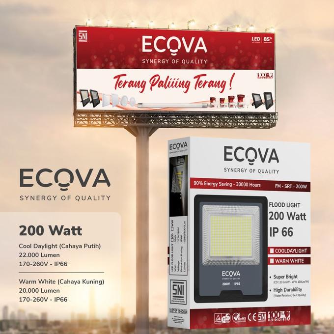 Ecova led on sale flood light