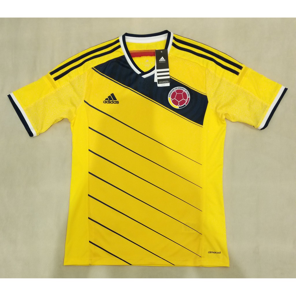 Jual Jersey Original Colombia Home 2014 Kolombia 14 Kit Shirt Official ...