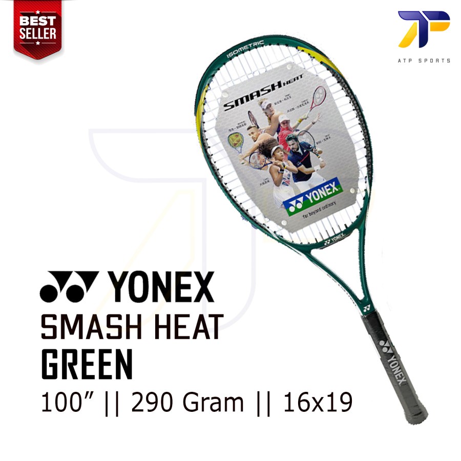 Jual Raket Tenis Tennis Racket Yonex Smah Heat 290G 290 G Gr Gram Green
