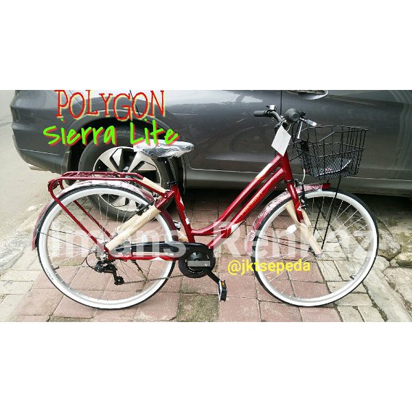 Jual Sepeda CityBike Polygon Sierra Lite | Shopee Indonesia