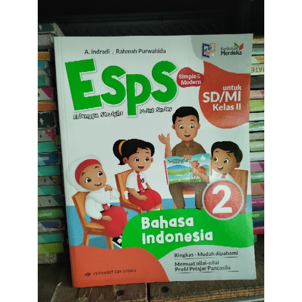 Jual Esps Bahasa Indonesia SD Kelas 2(kurikulum Merdeka) | Shopee Indonesia