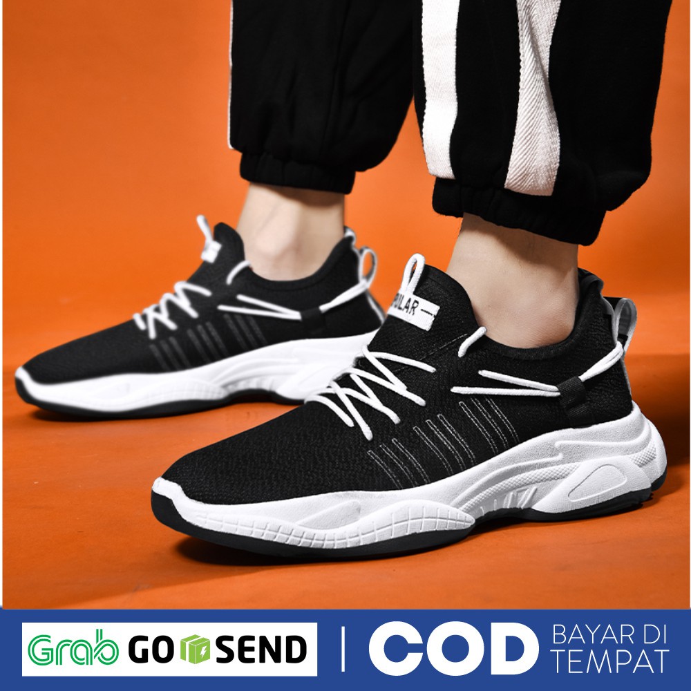 Jual Highland Sepatu Sneaker Pria Sepatu Canvas Running Shoes Sepatu ...