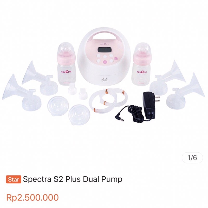 Jual [PRELOVED] Original Spectra S2 plus Preloved Hospital Grade New ...
