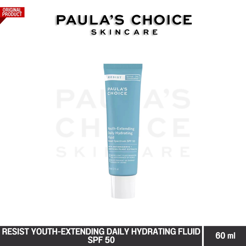 Jual PAULA'S CHOICE RESIST YouthExtending Daily Hydrating Fluid SPF 50 60ml Shopee Indonesia