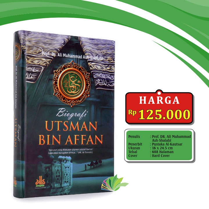 Jual Biografi Utsman Bin Affan Shopee Indonesia