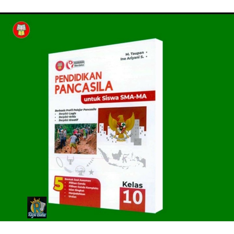 Jual Buku Pendidikan Pancasila Sma Ma Kelas 10x Kurkulum Merdeka Shopee Indonesia