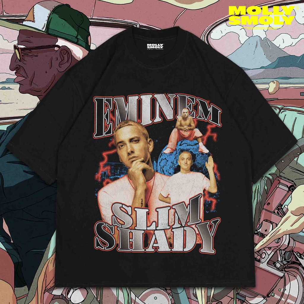 Jual Eminem Oversize T Shirt Kaos Oversize Eminem Unisex 003 Shopee Indonesia 