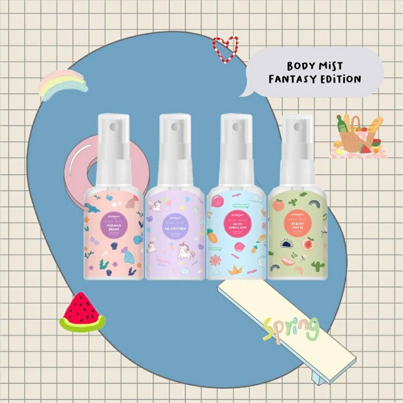 Jual GEAMORE BODY MIST/GEAMOORE BODY MIST BPOM/PARFUM GEAMOORE | Shopee ...