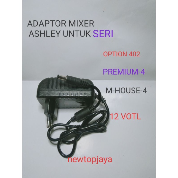 Jual adaptor mixer Ashley untuk option 402/premium 4/Mhouse 4 Shopee