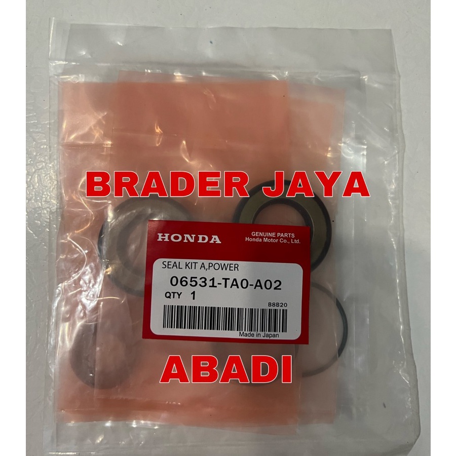 Jual SIL SEAL REPAIR KIT POWER STEERING ACCORD CP2 2400 CC 2008 2009 ...