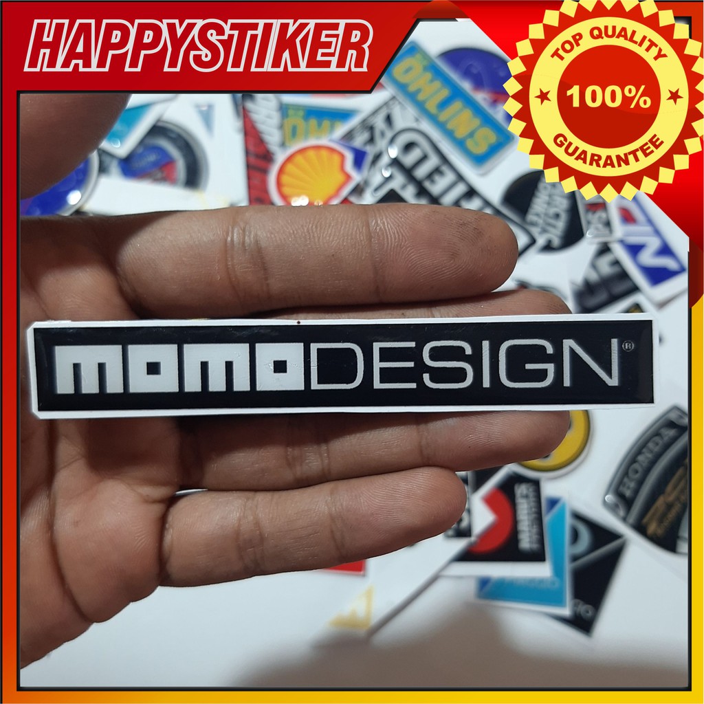 Jual Sticker MOMO DESIGN Emblem Resin Timbul | Shopee Indonesia