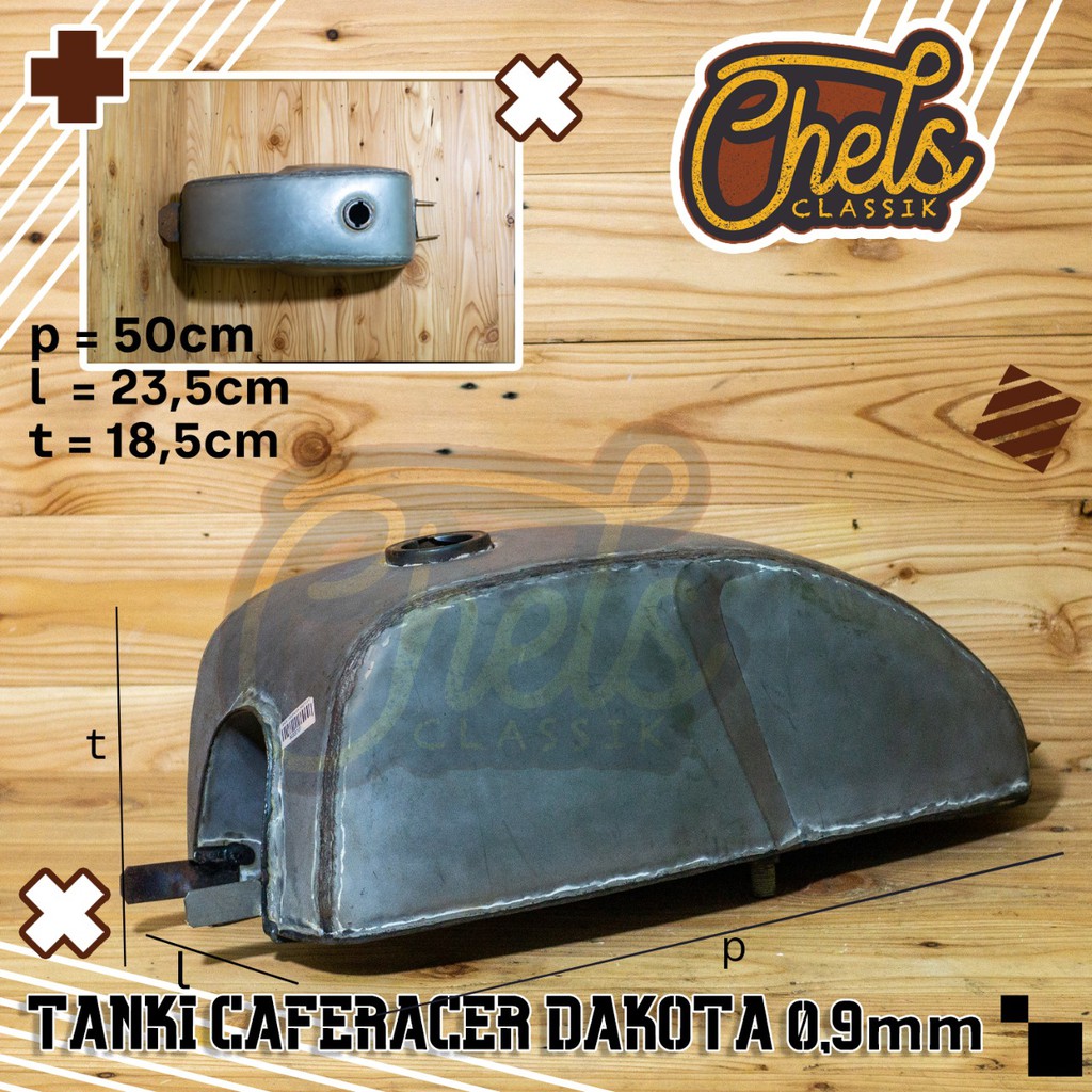 Jual TANGKI tengki gastank caferacer cafe racer DAKOTA custom | Shopee ...