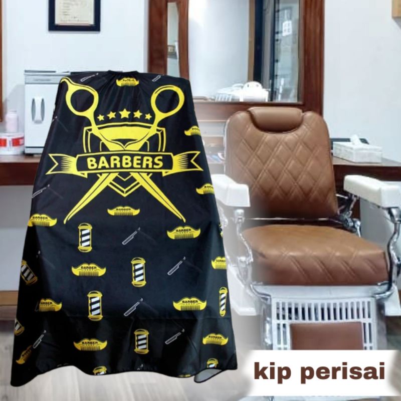 Jual Kain Kip Cape Kep Potong ARMY Premium Pro Barbershop Penutup Cukur ...