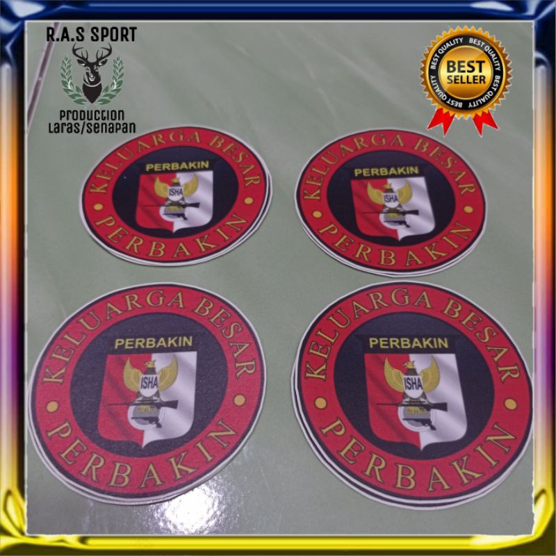 Jual STIKER PERBAKIN BULAT | Shopee Indonesia