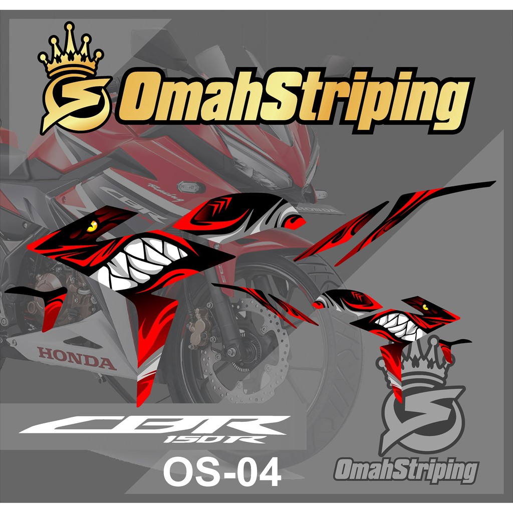 Jual Sticker Striping Stiker CBR FC Motif RACING OS.04 | Shopee Indonesia