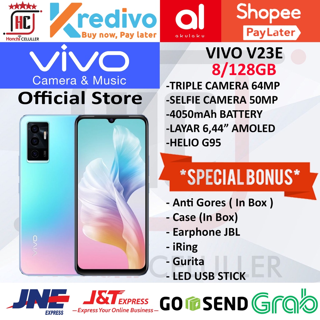 Jual VIVO V23E 8/128 GB GARANSI RESMI VIVO INDONESIA | Shopee Indonesia