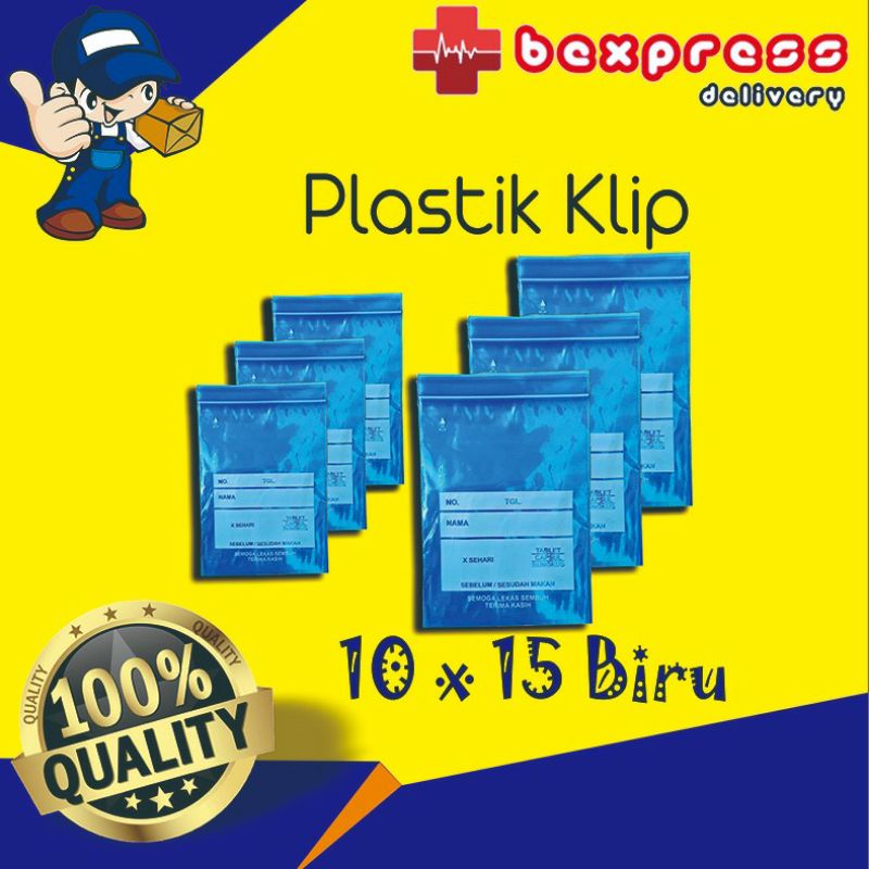 Jual Plastik Klip Obat 10x15 Shopee Indonesia 8464