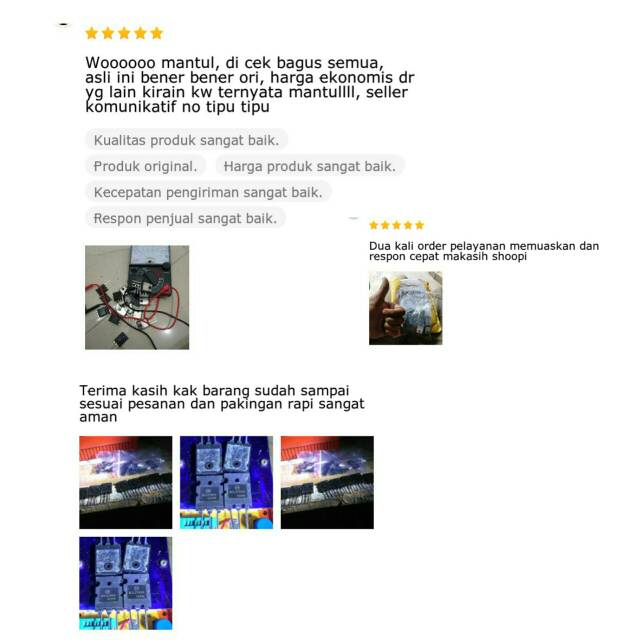 Jual Transistor MJL 21193 MJL 21194 1 set Asli Original MJL21193 ...