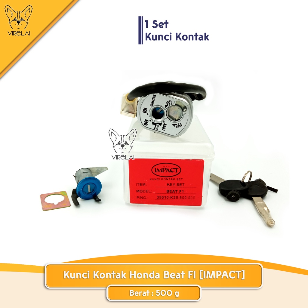Jual Kunci kontak Honda Beat Lama Karbu / Beat FI / Beat Street ESP