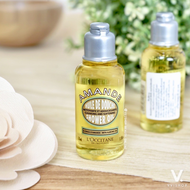 Jual L’Occitane Amande Shower oil 30ml Shopee Indonesia