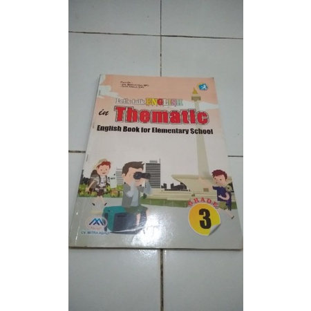 Jual BUKU LET'S TALK ENGLISH IN THEMATIC KELAS 3 (BEKAS) | Shopee Indonesia