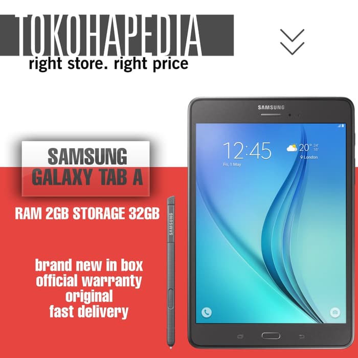Jual Samsung Galaxy Tab A LTE 8.0 S-Pen SM-P355 RESMI SEIN | Shopee ...