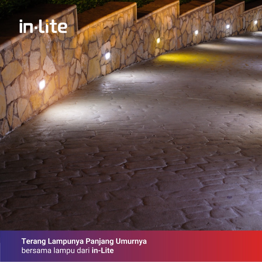 Jual INLITE - LAMPU DINDING LAMPU TANGGA LED INWL238 3WATT IP65 / STEP ...