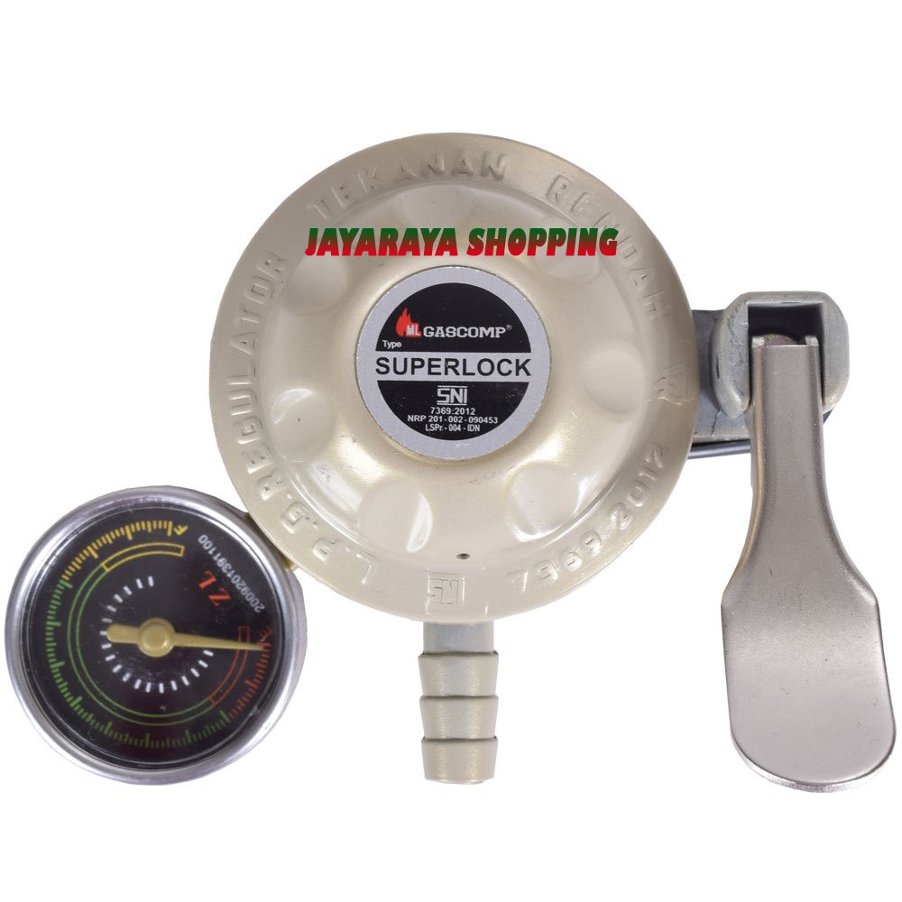 Jual Regulator / Kepala Gas GASCOMP GRS-01 –Meter Super Lock Brand ...