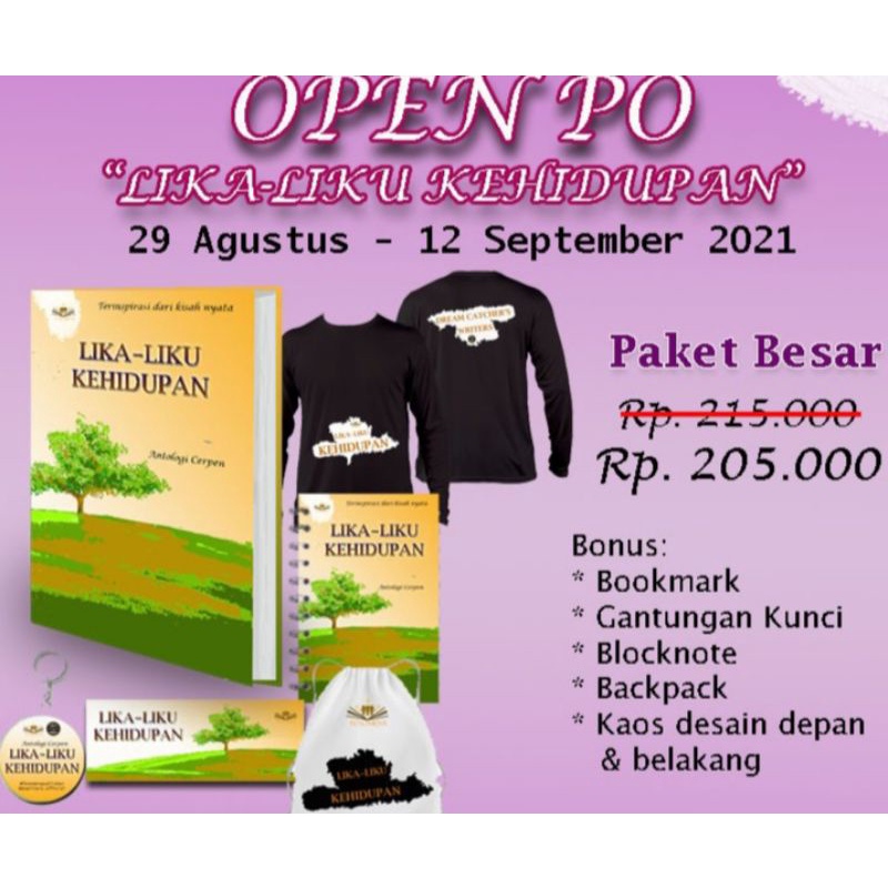 Jual Lika Liku Kehidupan Antologi Cerpen Pre Order Shopee Indonesia