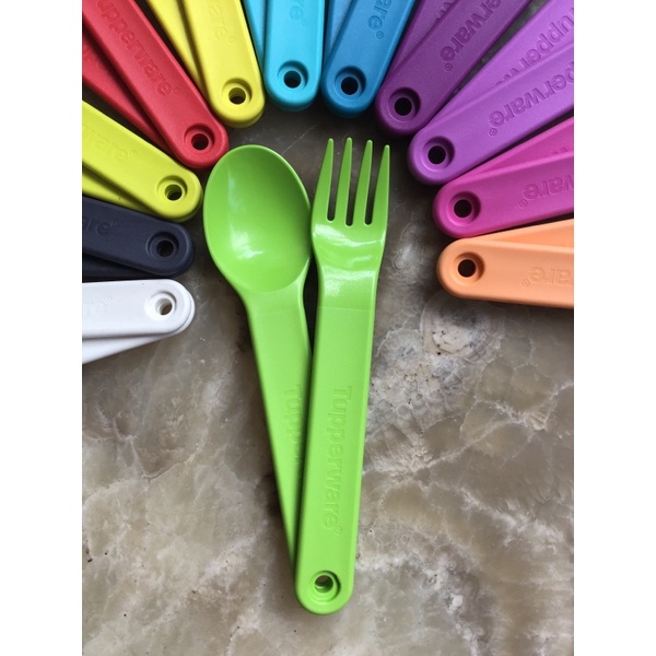 Jual SENDOK GARPU TUPPERWARE / CUTLERY TUPPERWARE | Shopee Indonesia