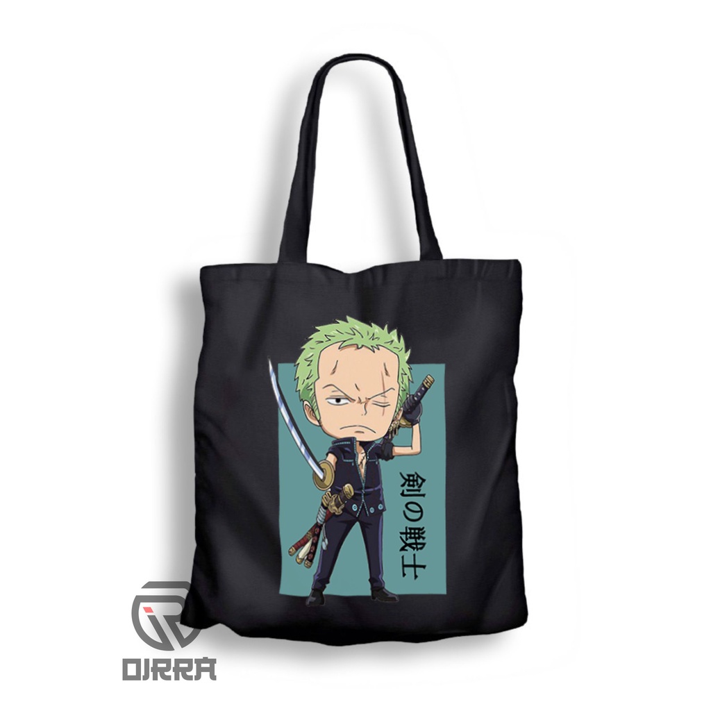 Jual TOTE BAG Anime RORONOA ZORO ONE PIECE Shopee Indonesia