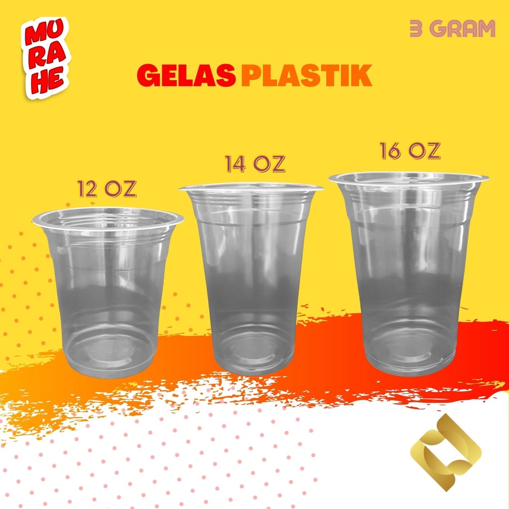 Jual Gelas Plastik Rjm 121416 Oz Plastic Cup Gelas Murah Seal 3gr Shopee Indonesia 6315