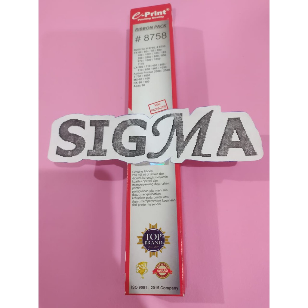 Jual E-PRINT RIBBON PACK REFILL 8758 FOR LX 300 PITA PRINTER | Shopee ...
