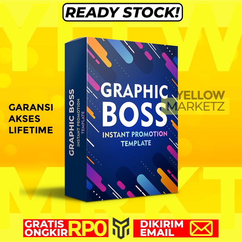 Jual PLR GRAPHIX BOSS - Instant Promotion Templates PPT Format | Shopee ...