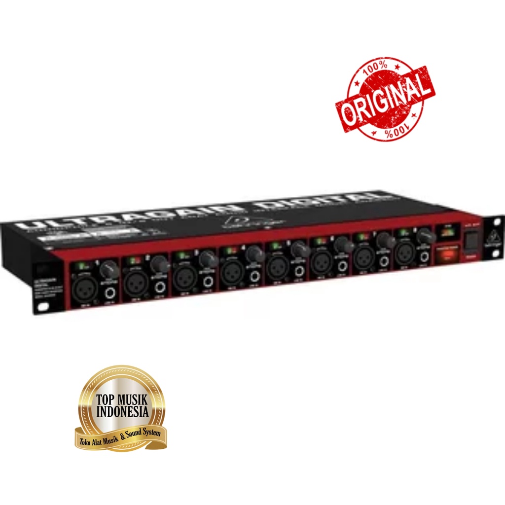 Jual Behringer ADA8200 8channel Microphone Preamp Shopee Indonesia