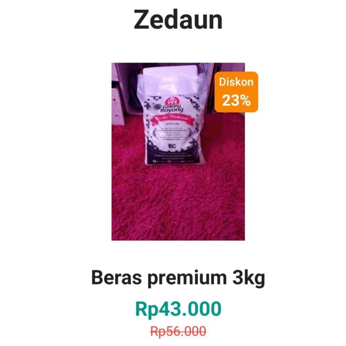 Jual Beras Premium 3 Kg Shopee Indonesia 8139