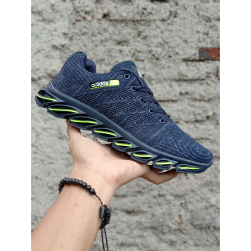 Sepatu sneaker running pria adidas springblade x man import premium