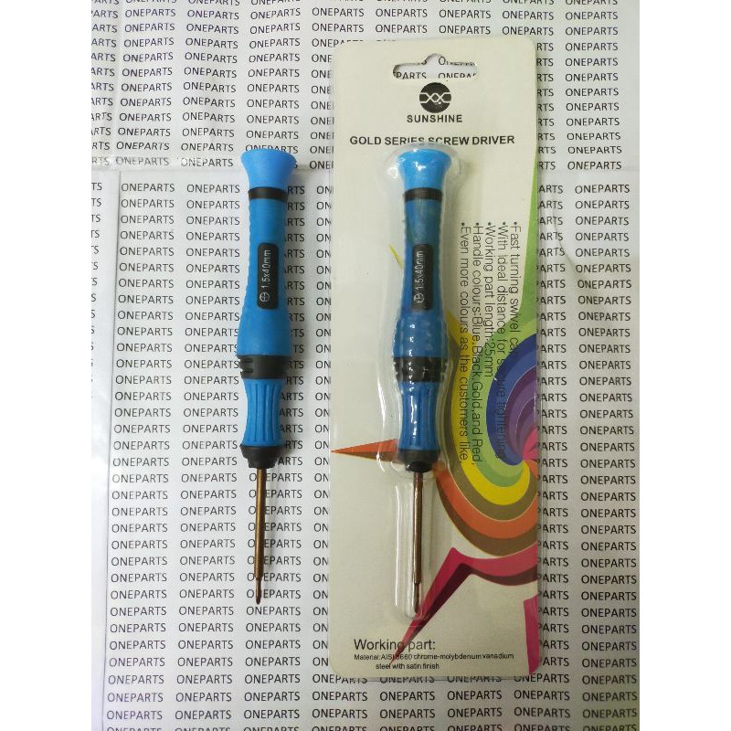 Jual TOOLS OBENG SUNSHINE SATUAN 1.5 X 40MM PLUS SS-8803 | Shopee Indonesia