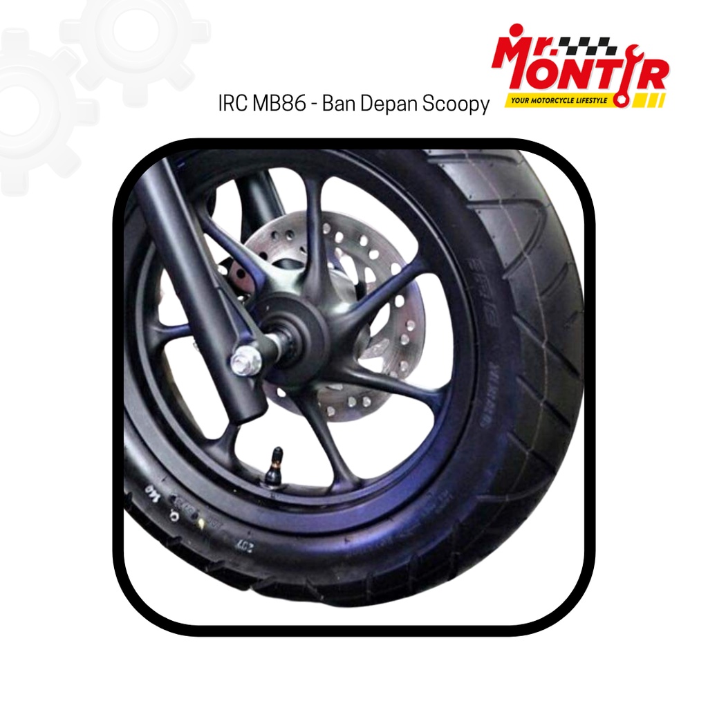 Jual BAN MOTOR SCOOPY IRC MB67 110/90-12 & IRC MB86 100/90-12 STANDAR ...