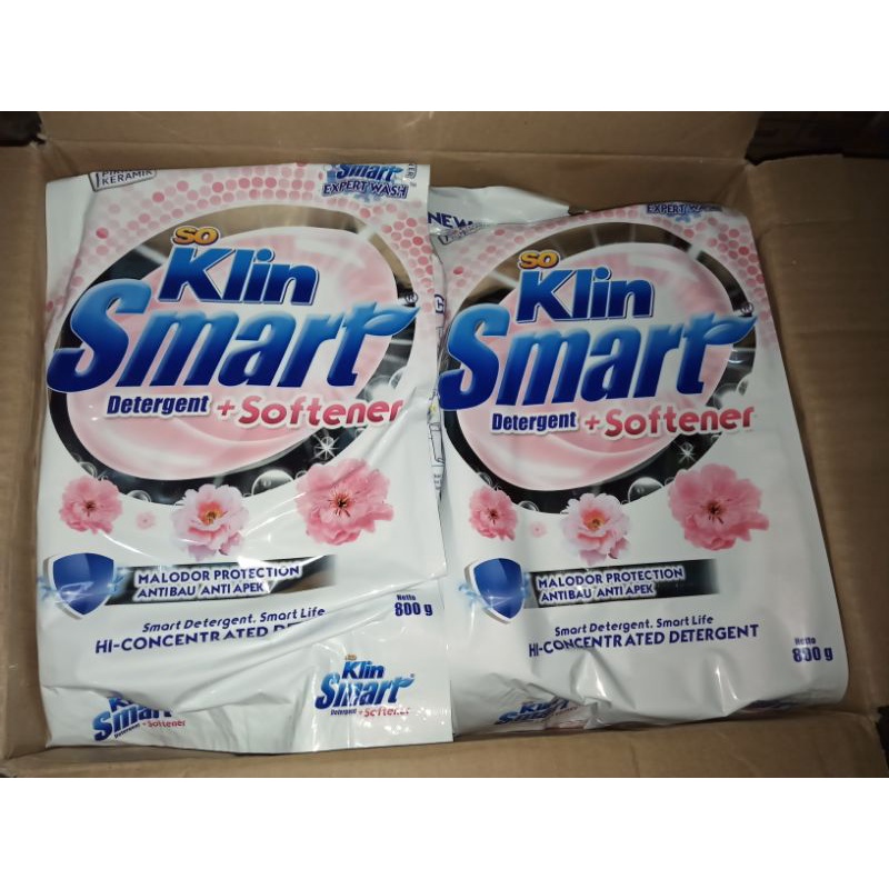 Jual Soklin Smart Detergent 800 gr ( Free Piring Keramik ) | Shopee ...