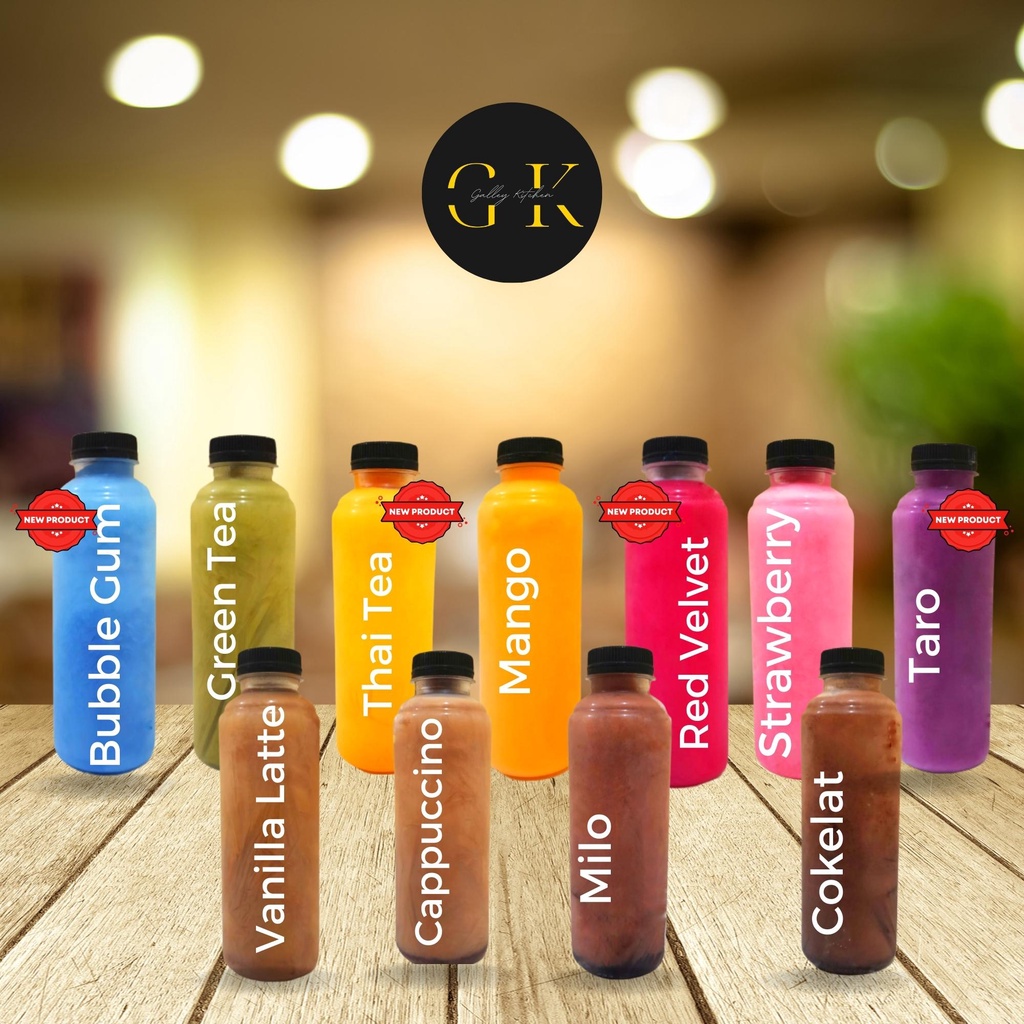 Jual Milk Jelly Drink 250ml / Jelly Drink / Minuman Susu Jelly botol