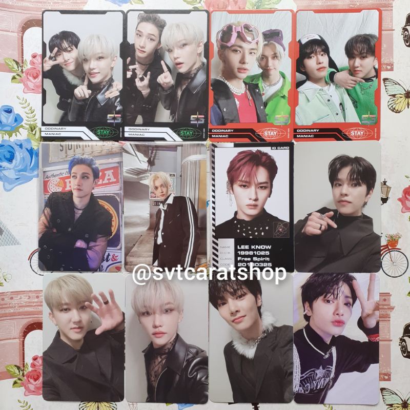 Jual STRAY KIDS ODDINARY PHOTOCARD OFFICIAL id card member pc unit
