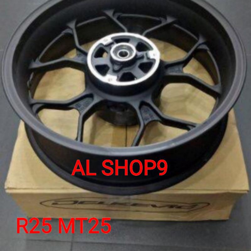 Jual VELG YAMAHA R25 MT25 DELKEVIC 5,5 INCH VELG REAR WHEEL R25 MT25 ...