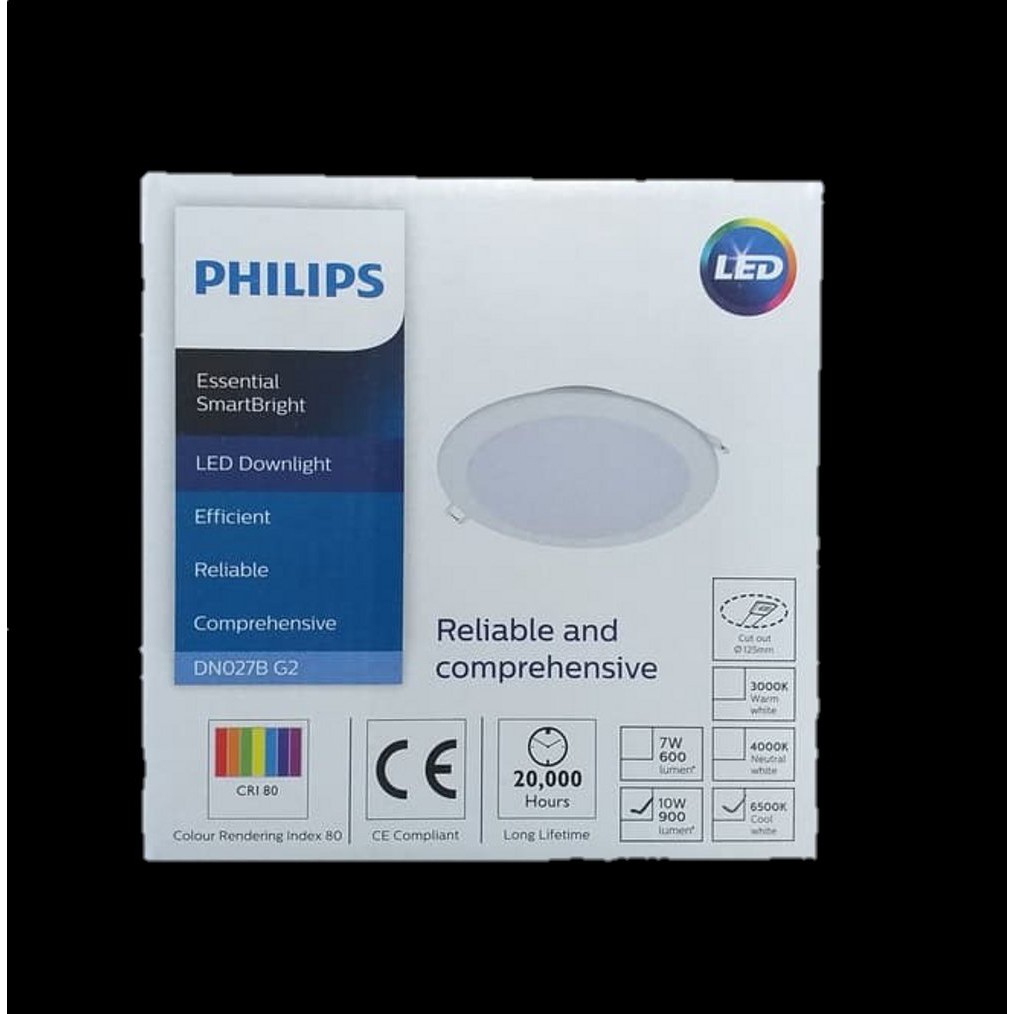 Jual Lampu Downlight Led Philips Watt W Watt Inch Limit