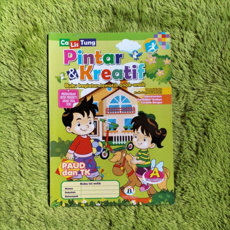 Jual ORIGINAL BUKU KREATIFITAS CERDAS DAN TAQWA CALISTUNG PINTAR ...