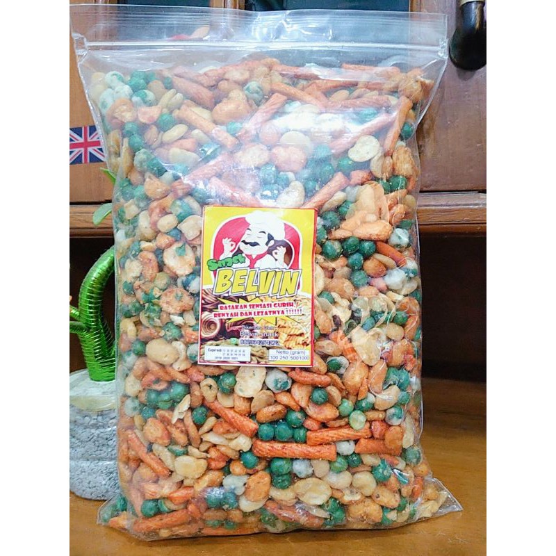 Jual Kacang Campur Mix 1000gr 1kg Shopee Indonesia