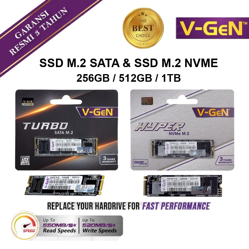 V-Gen SSD M2 Sata Turbo - V-GeN